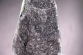 Close-up of a Black Amethyst Cut base  with a gradient background
