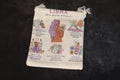 Zodiac Mantra Burlap Bag