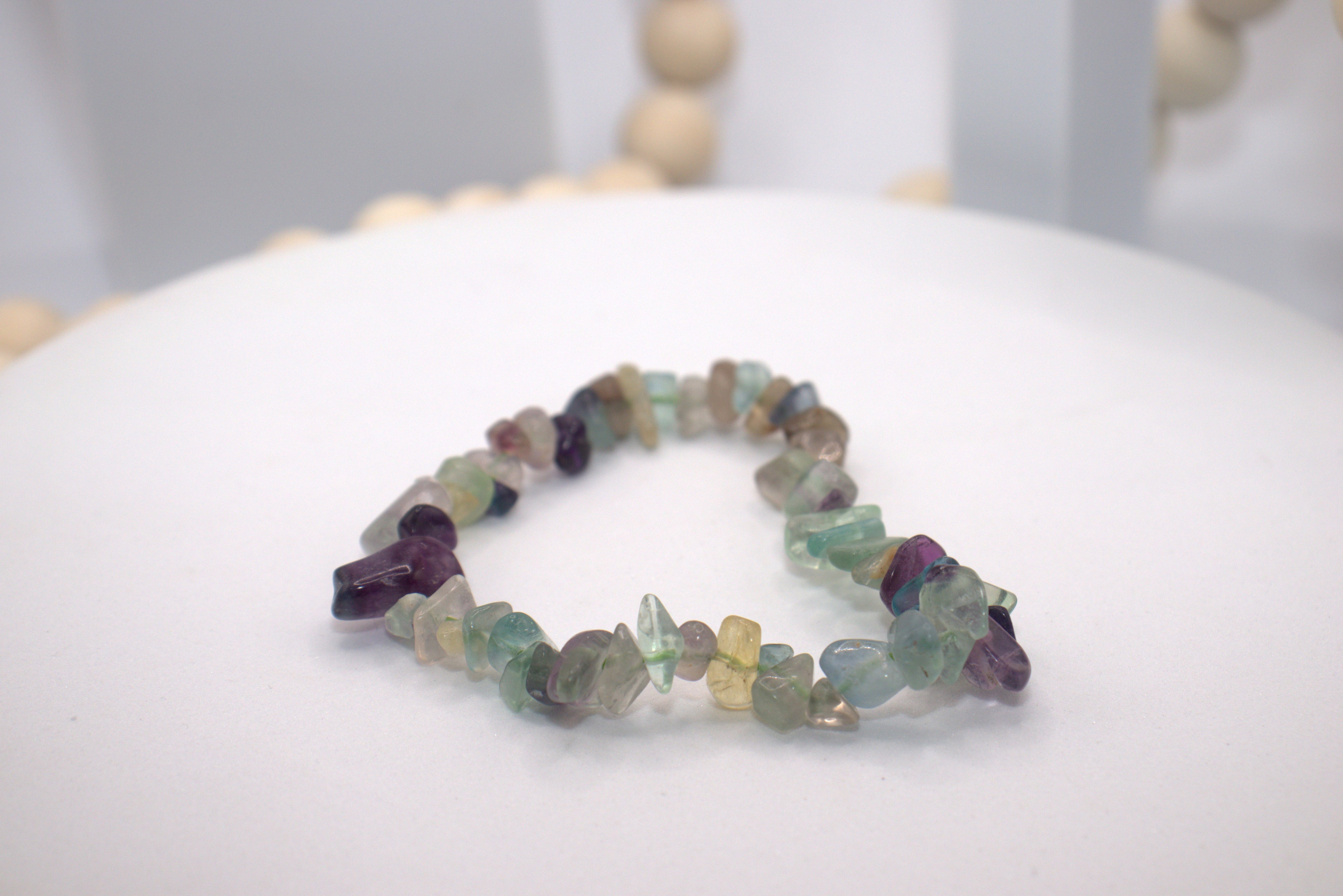 Fluorite Chip Bracelet