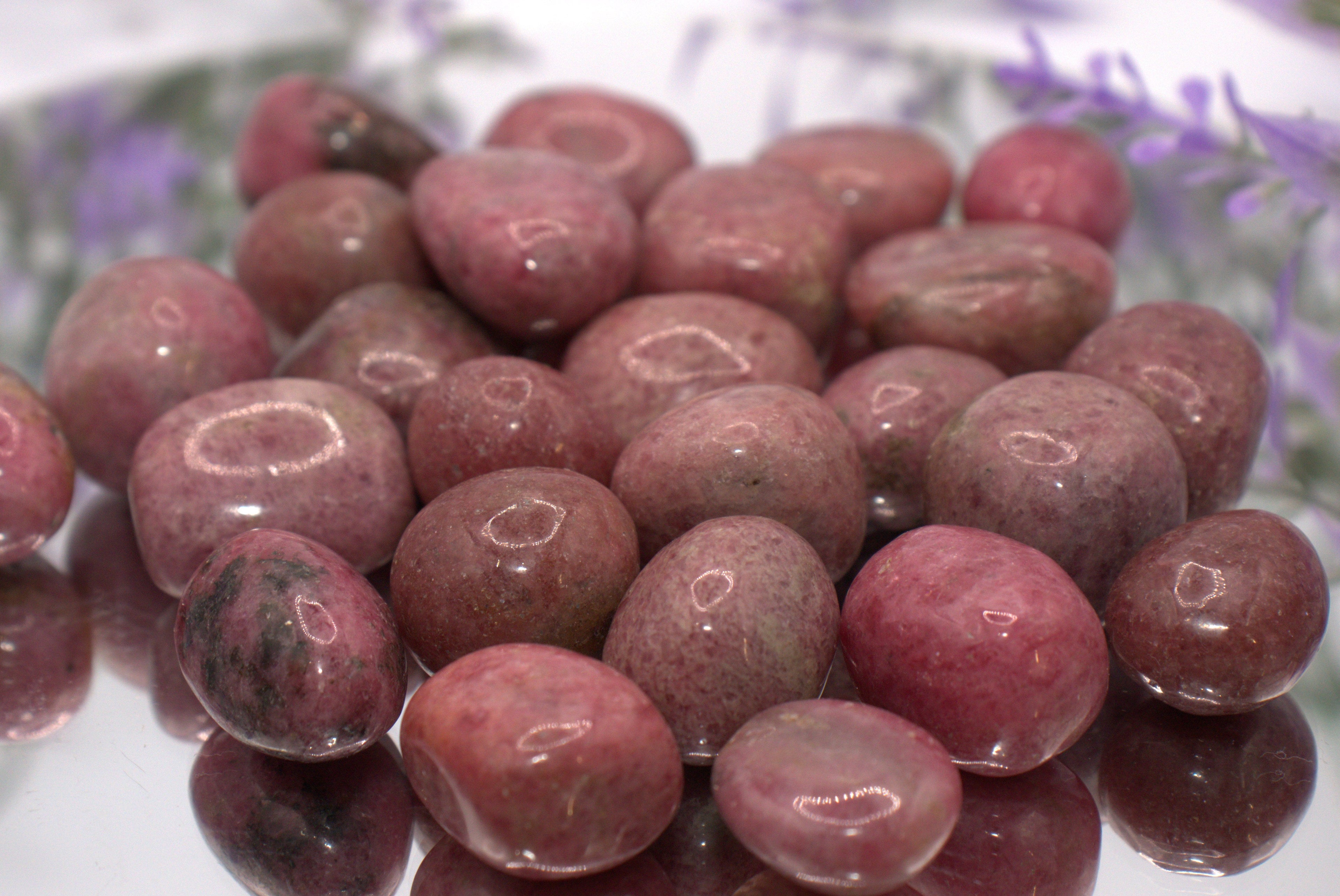 Rhodonite Tumbles