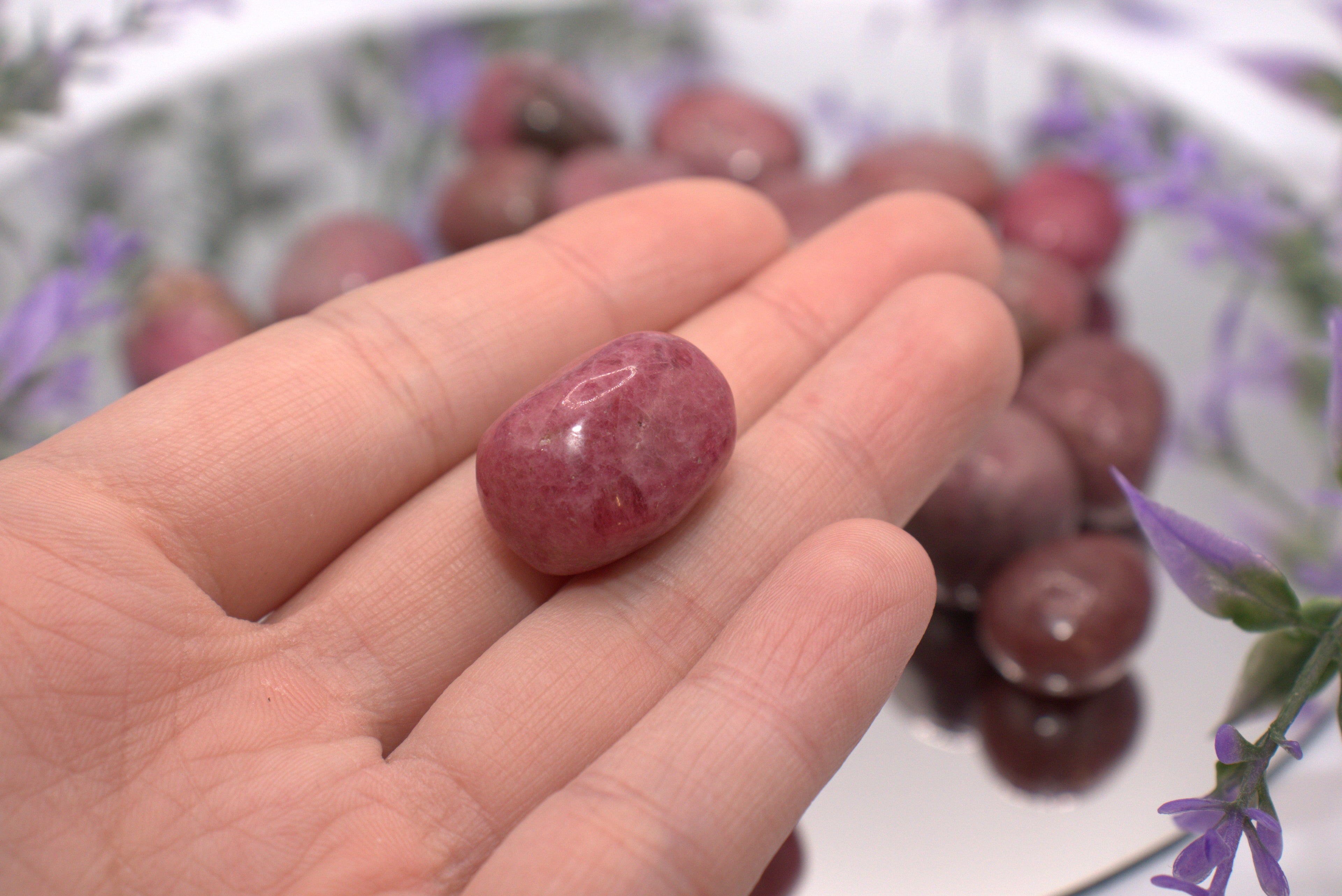 Rhodonite Tumbles
