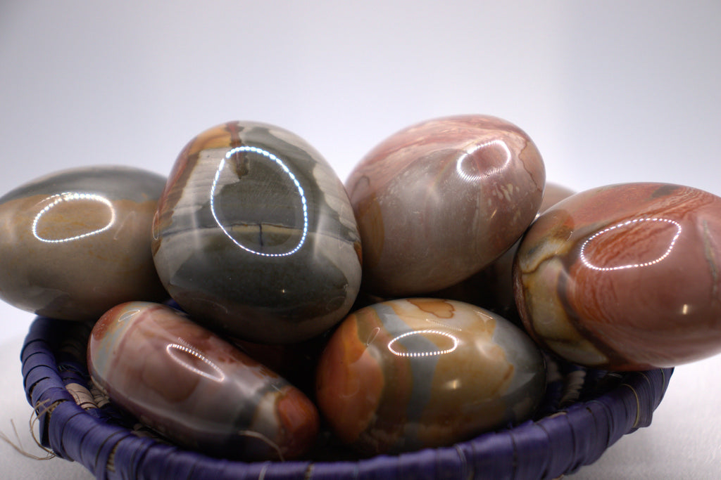 Polychrome Palm stone