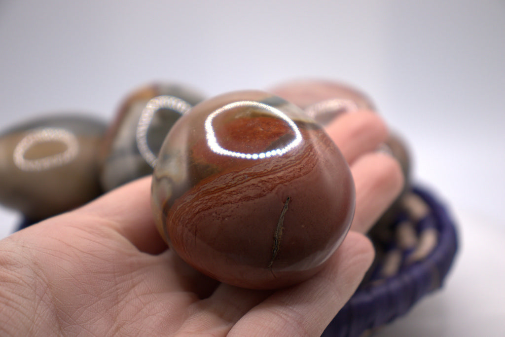 Polychrome Palm stone