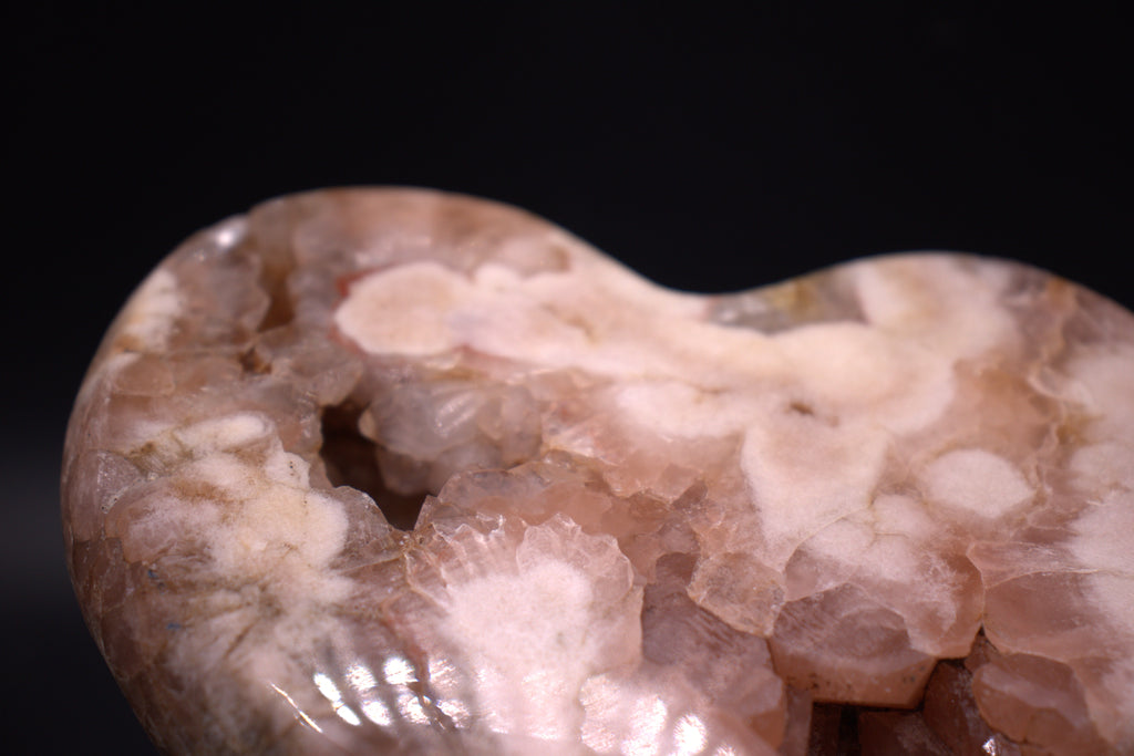 Pink Amethyst Heart