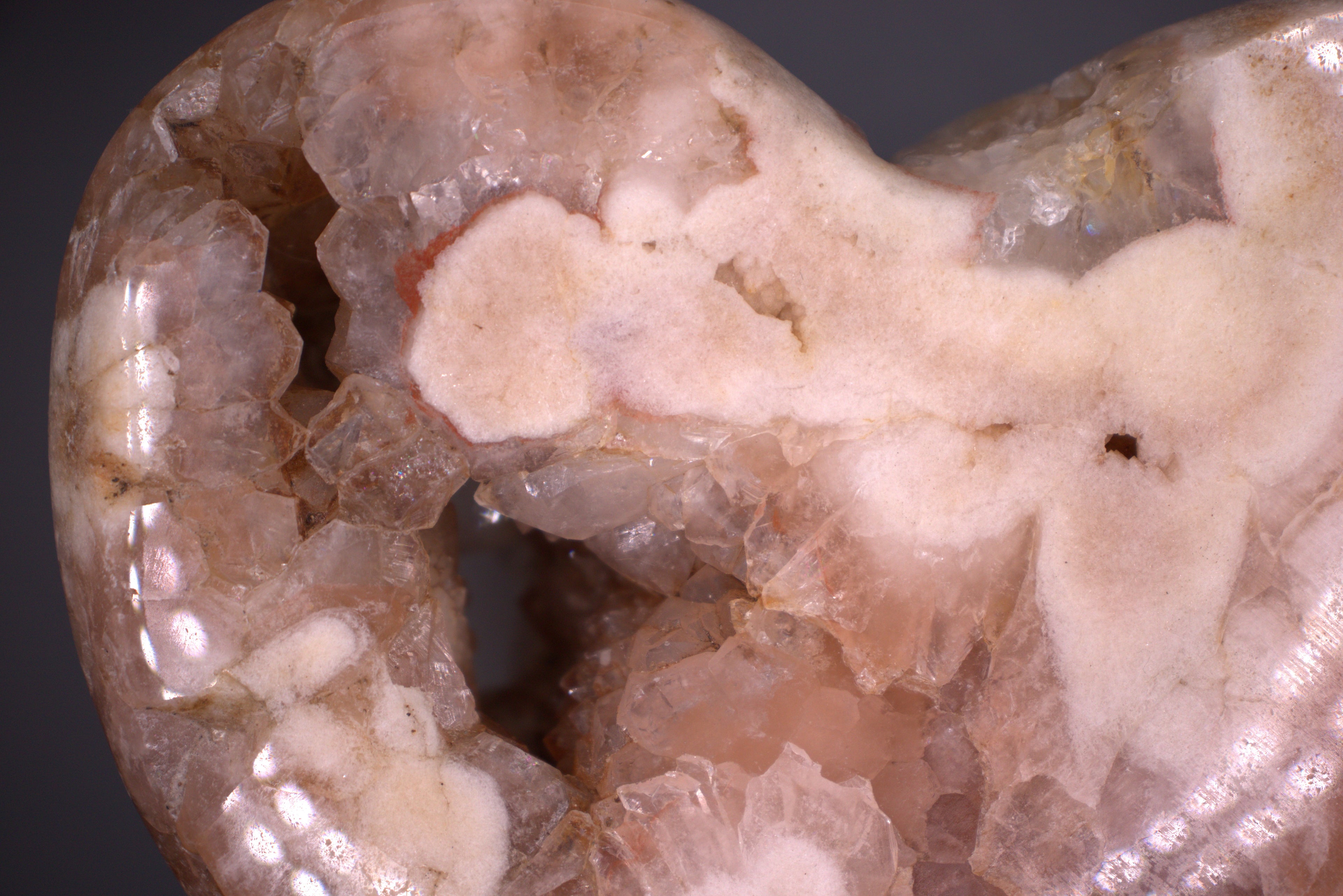 Pink Amethyst Heart