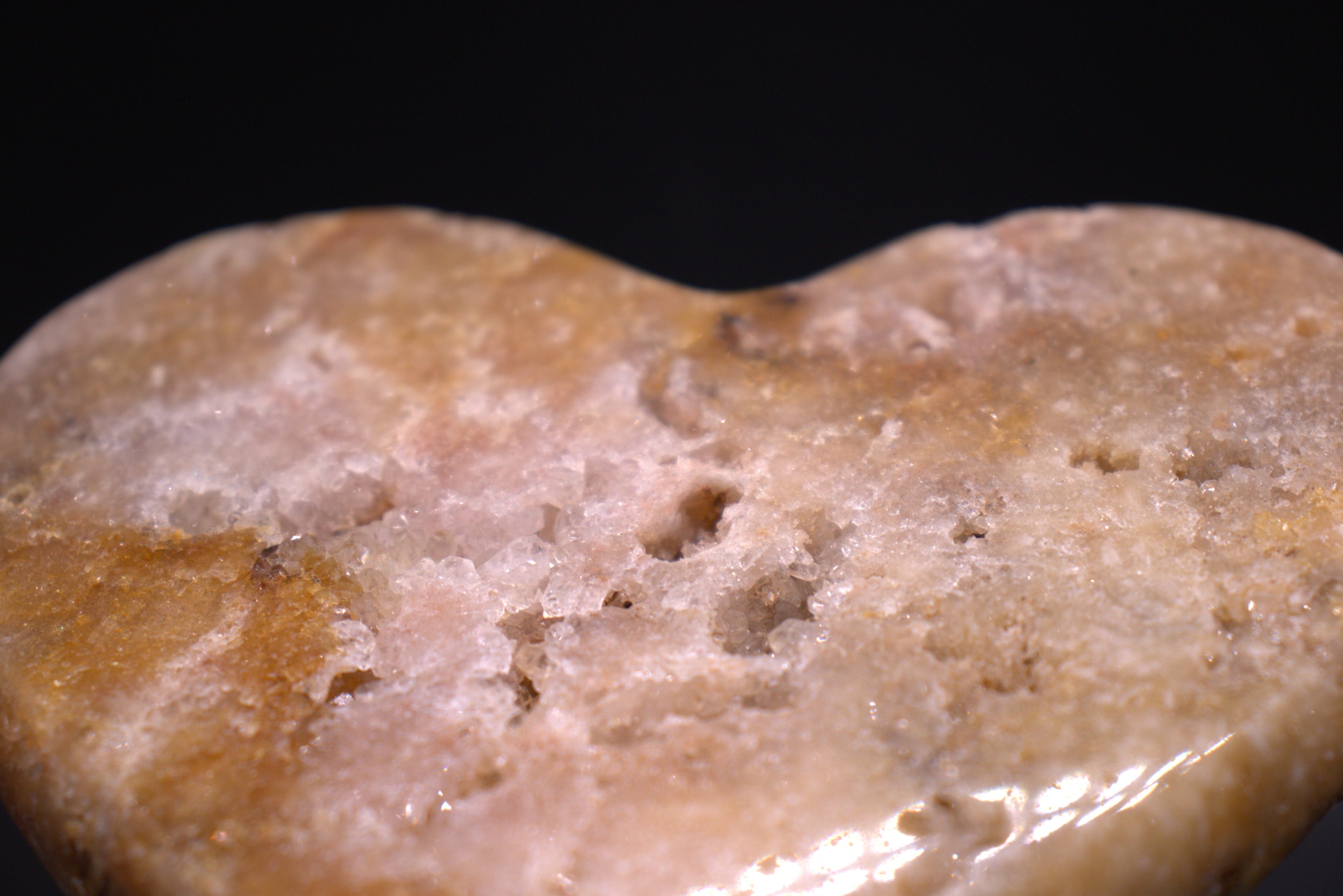 Pink Amethyst Heart
