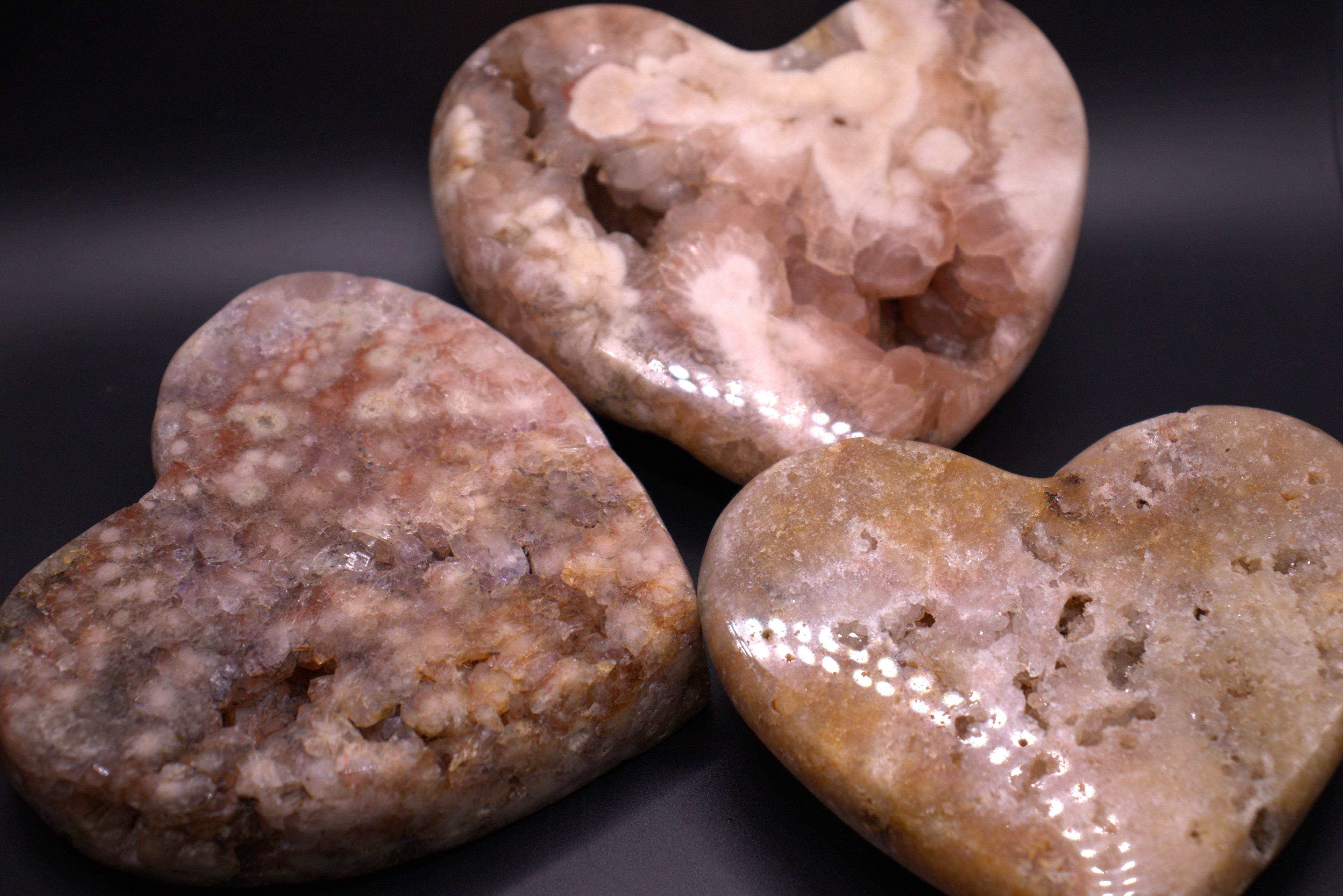 Pink Amethyst Heart