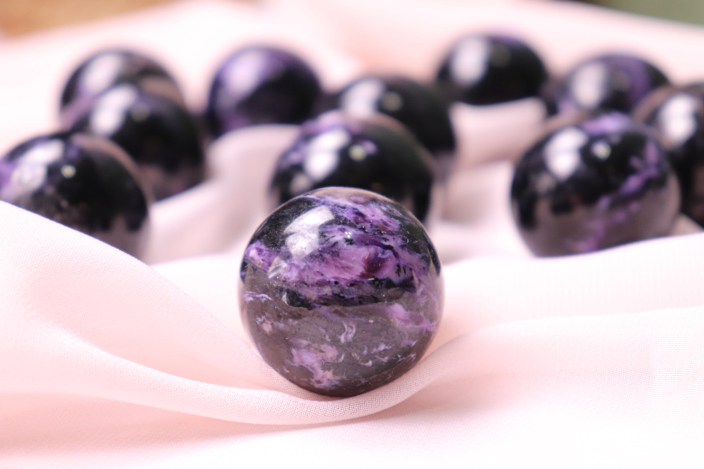 Charoite Sphere