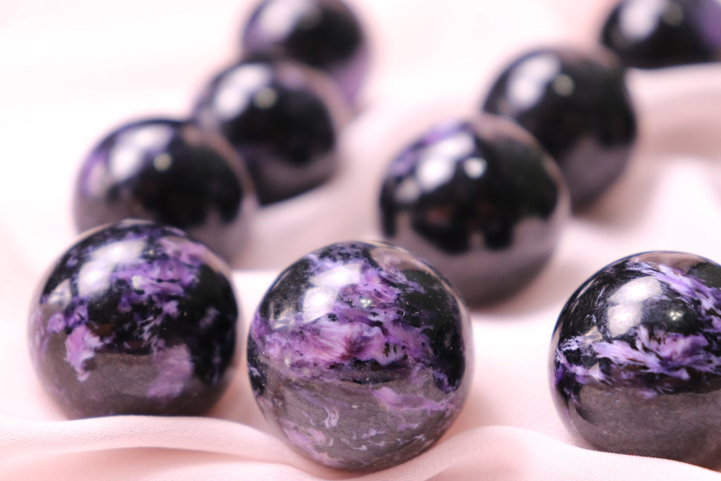 Charoite Sphere