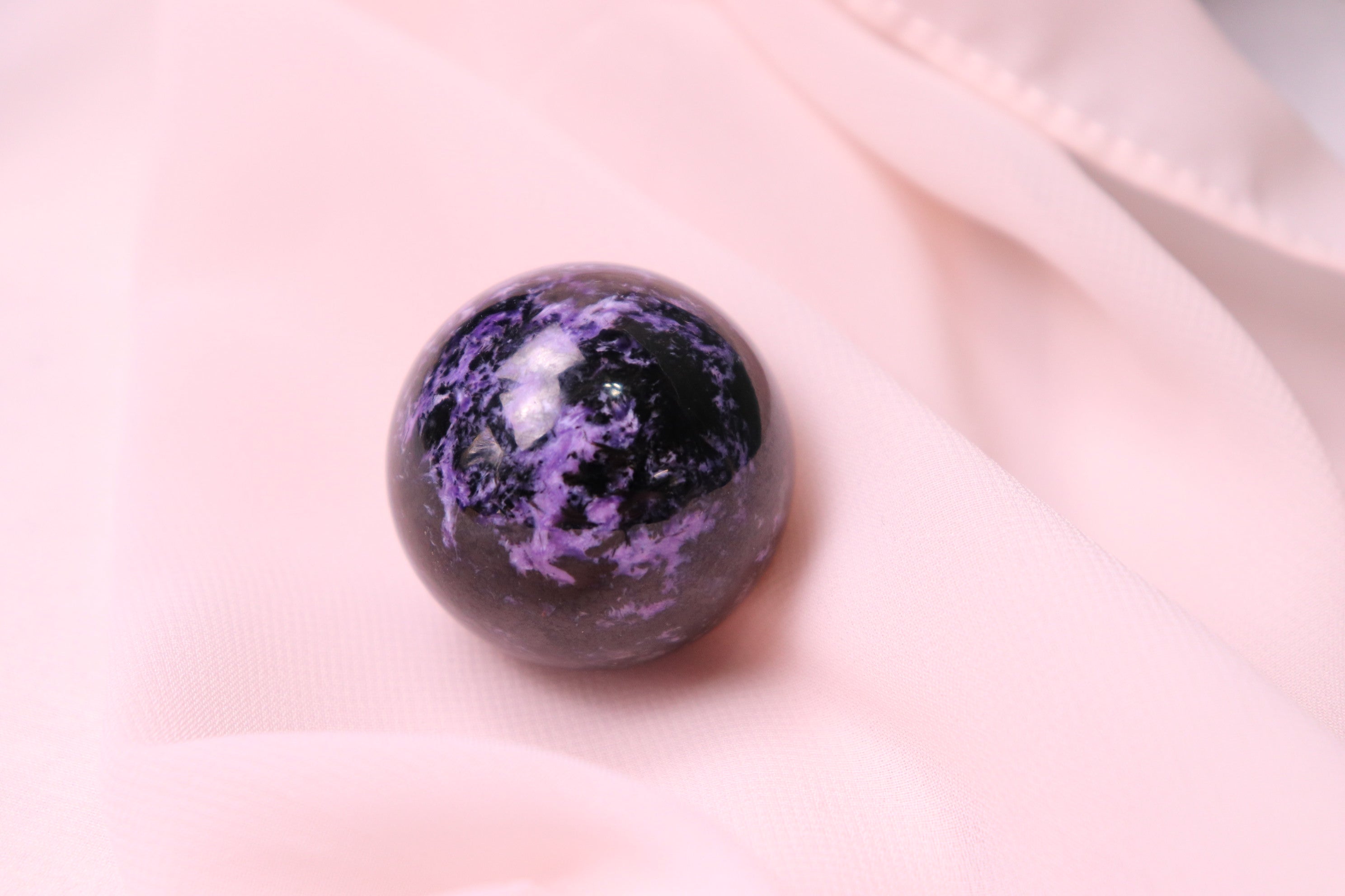 Charoite Sphere