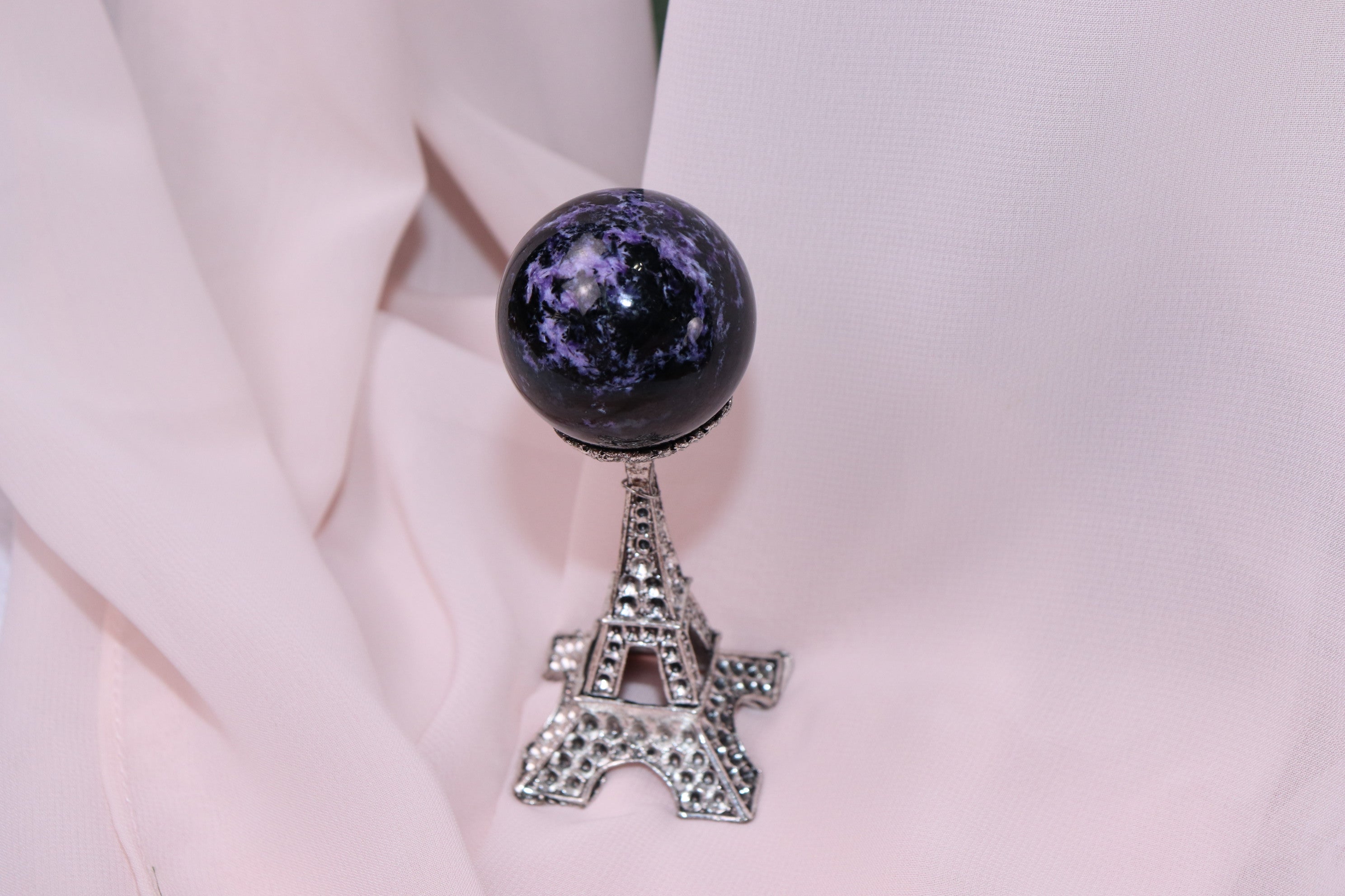 Charoite Sphere