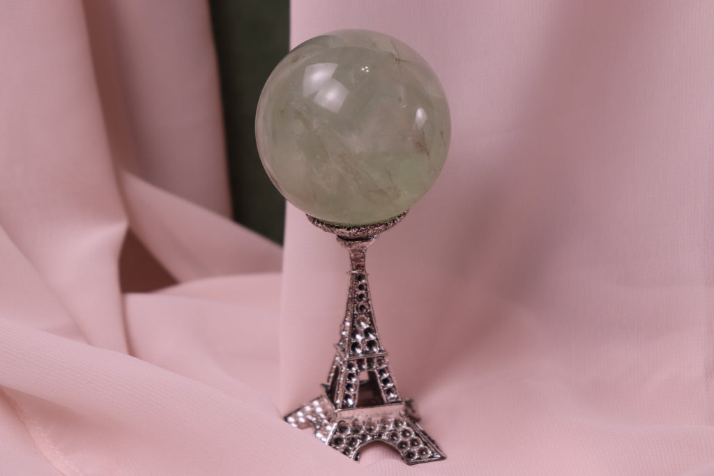 Green Fluorite Sphere