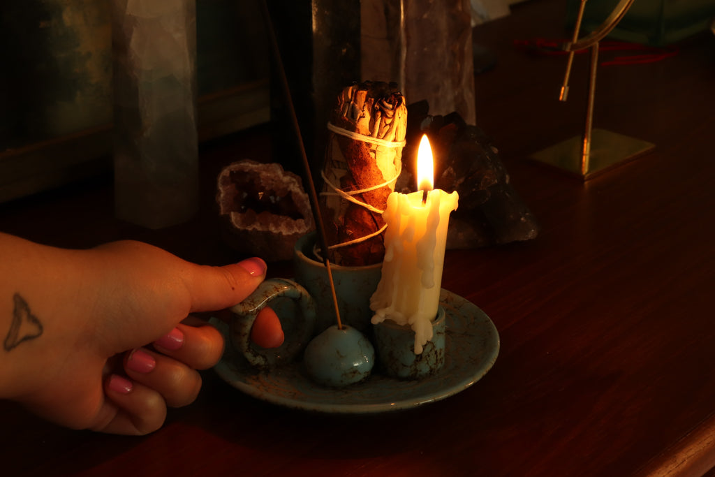 Ceramic Incense Burner Tray