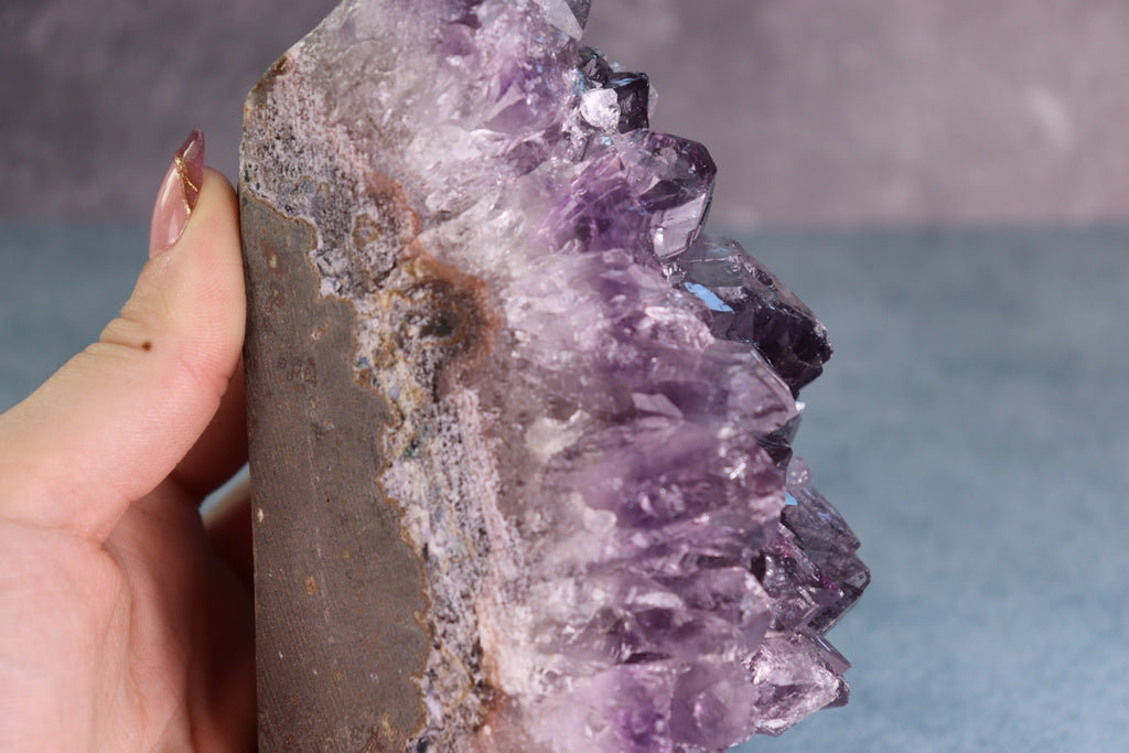 Amethyst Cluster Cut Base