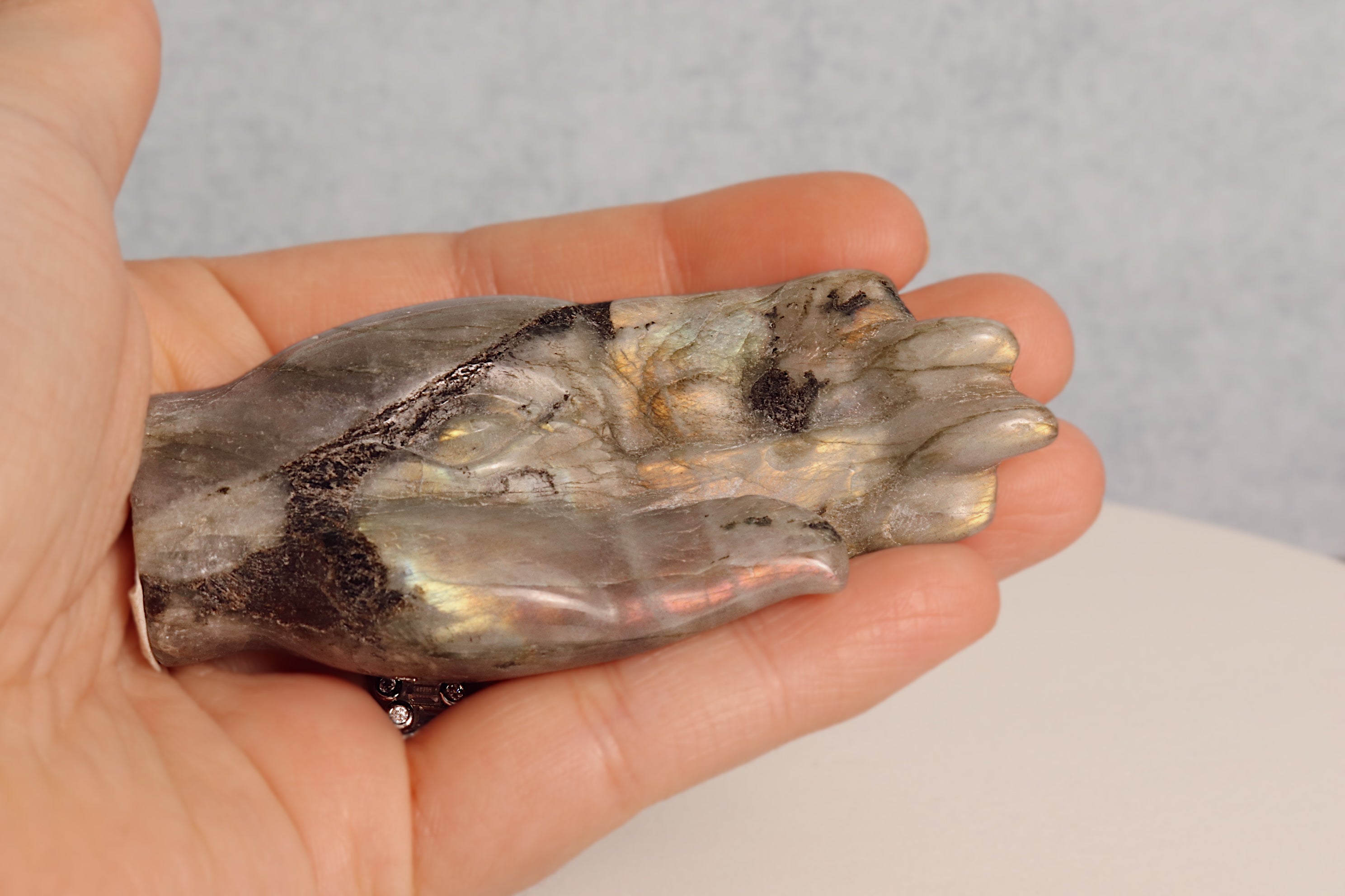 Labradorite Eye Hand