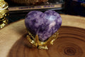 Lepidolite Heart