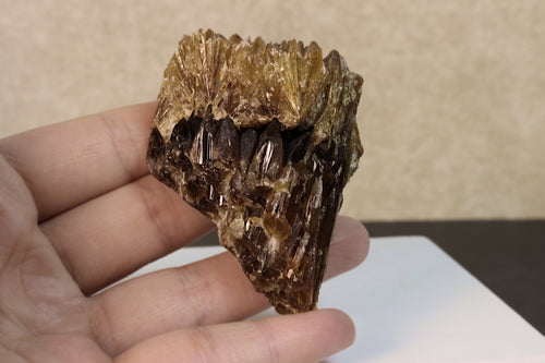 Amber Calcite Specimen