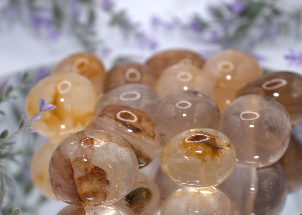 Golden Healer Quartz Tumbles