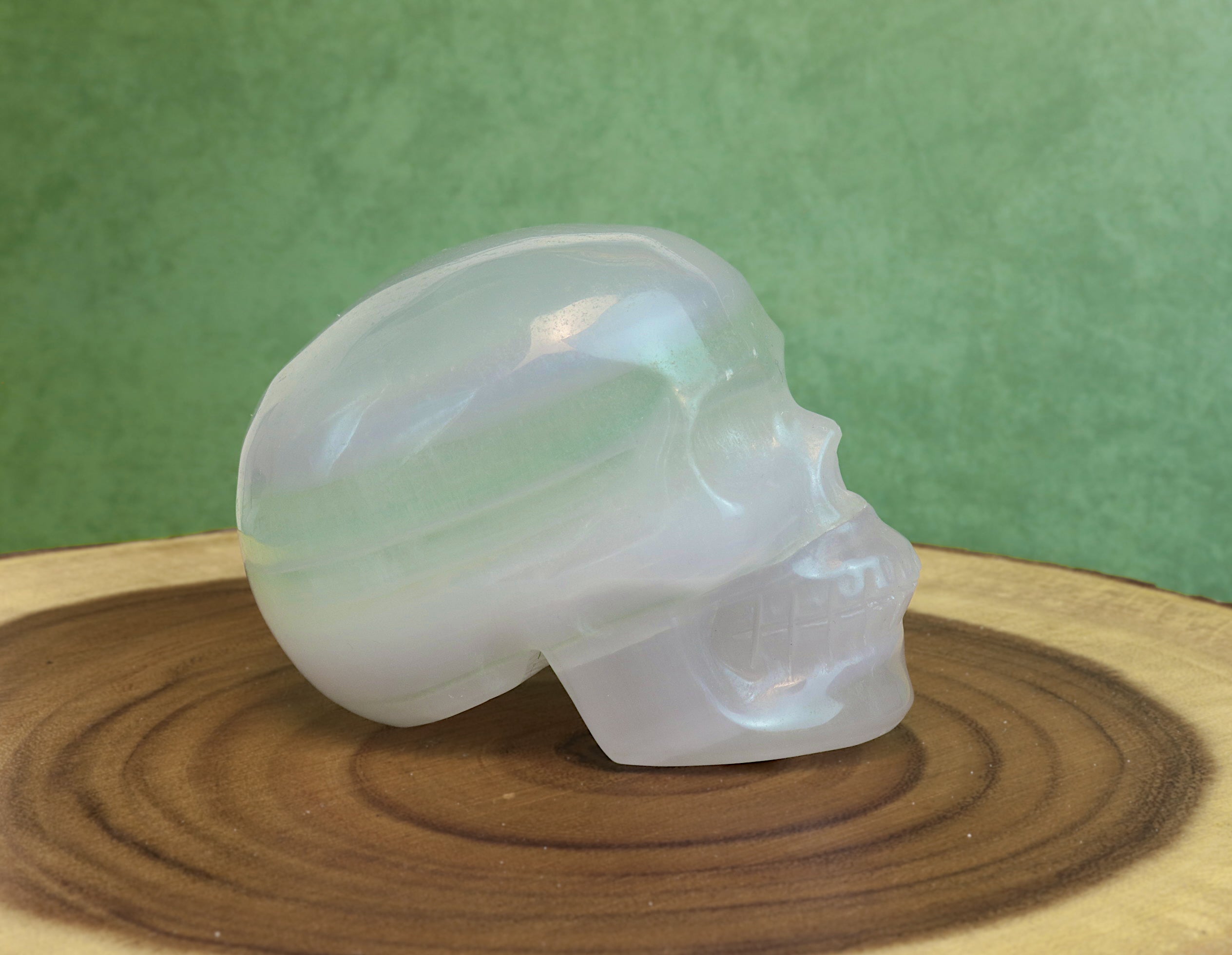 Fluorite Skull