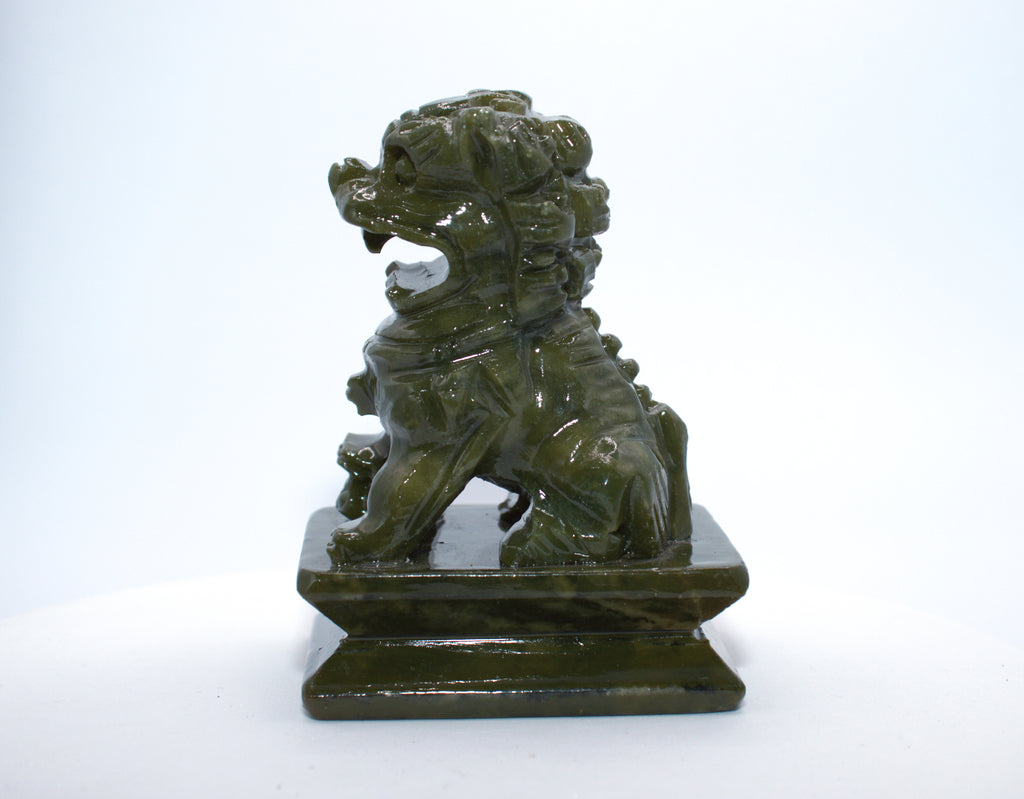 Nephrite Jade Foo Dog