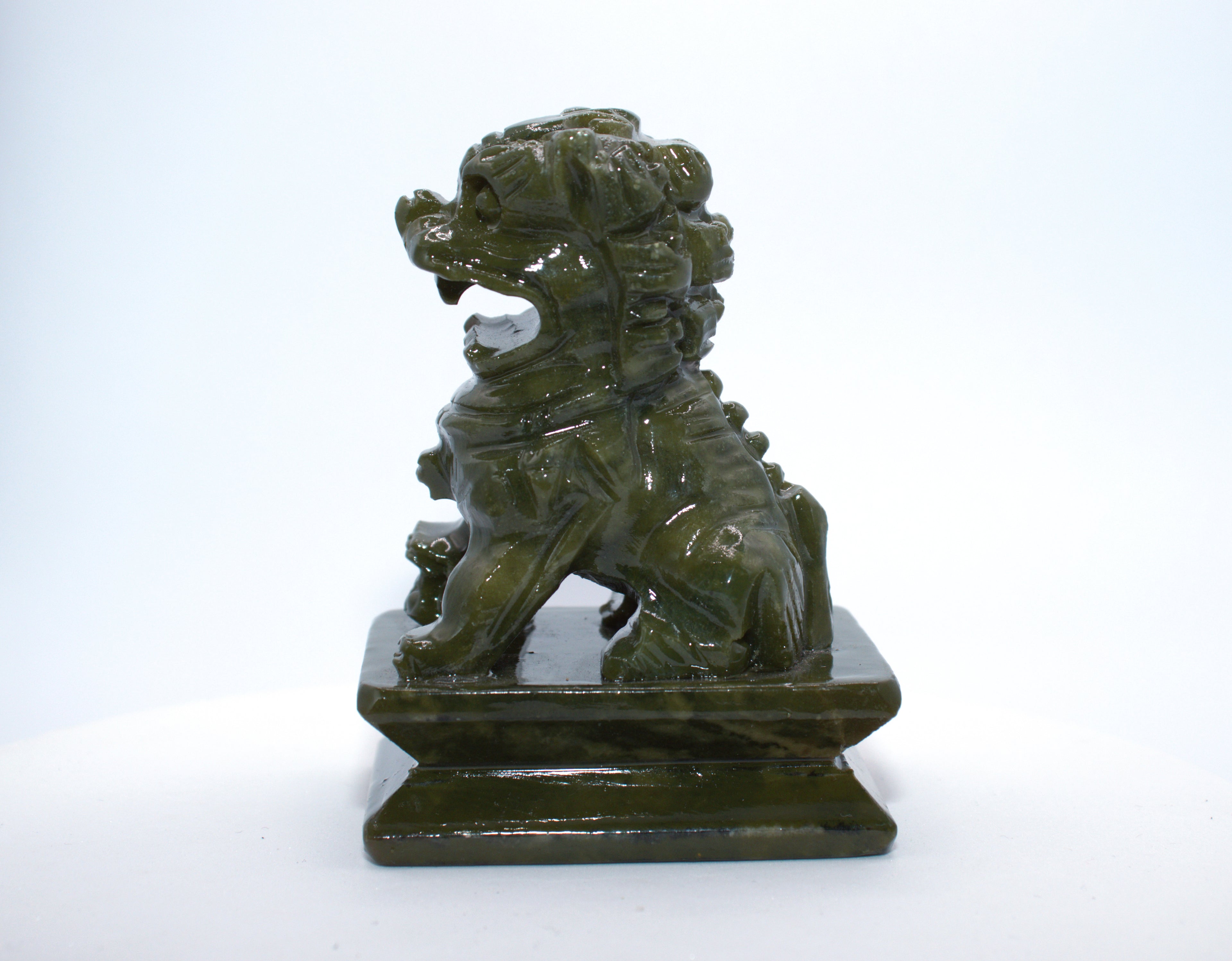 Nephrite Jade Foo Dog