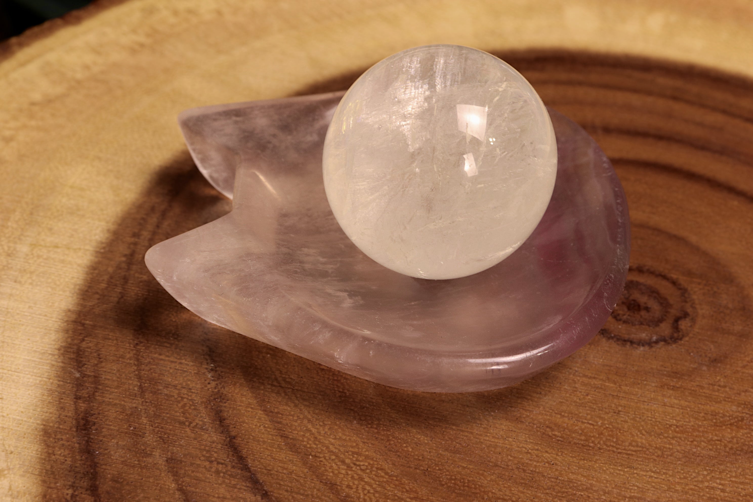 Purple Fluorite Kitty Bowl