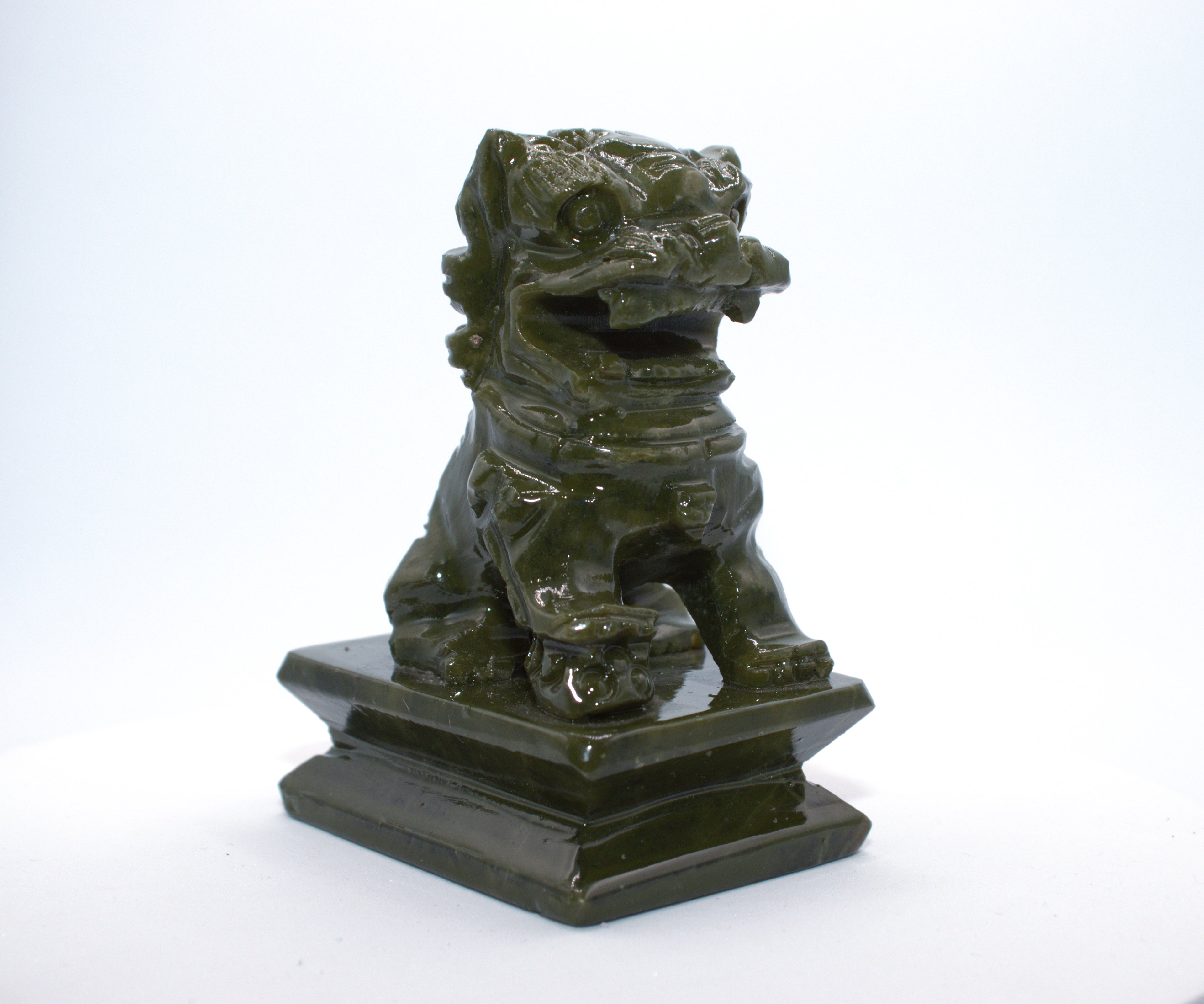 Nephrite Jade Foo Dog