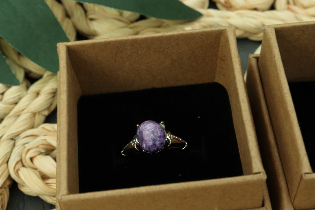 Charoite Ring