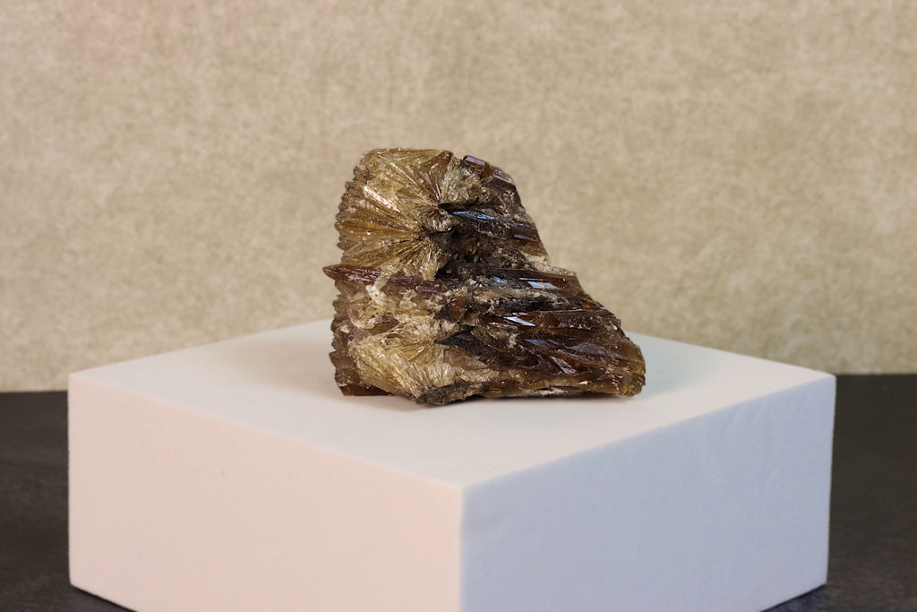 Amber Calcite Specimen