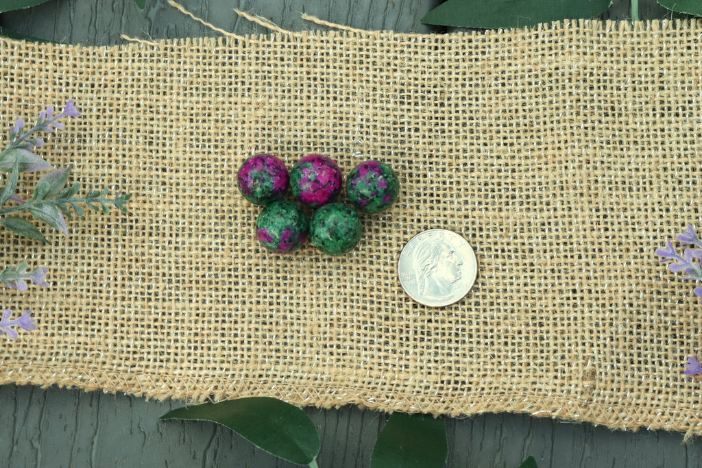 Ruby Zoisite Mini Sphere