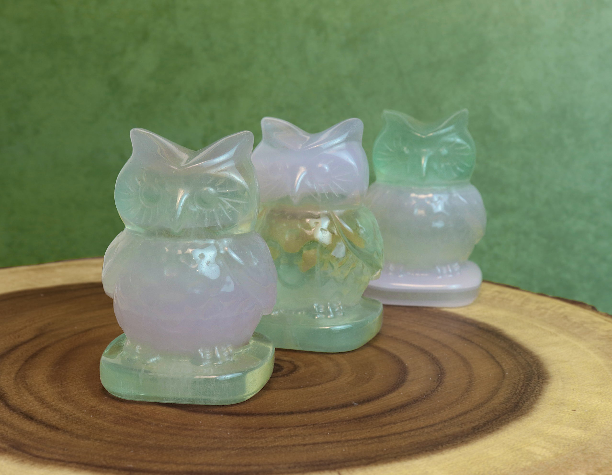 Fluorite Owl