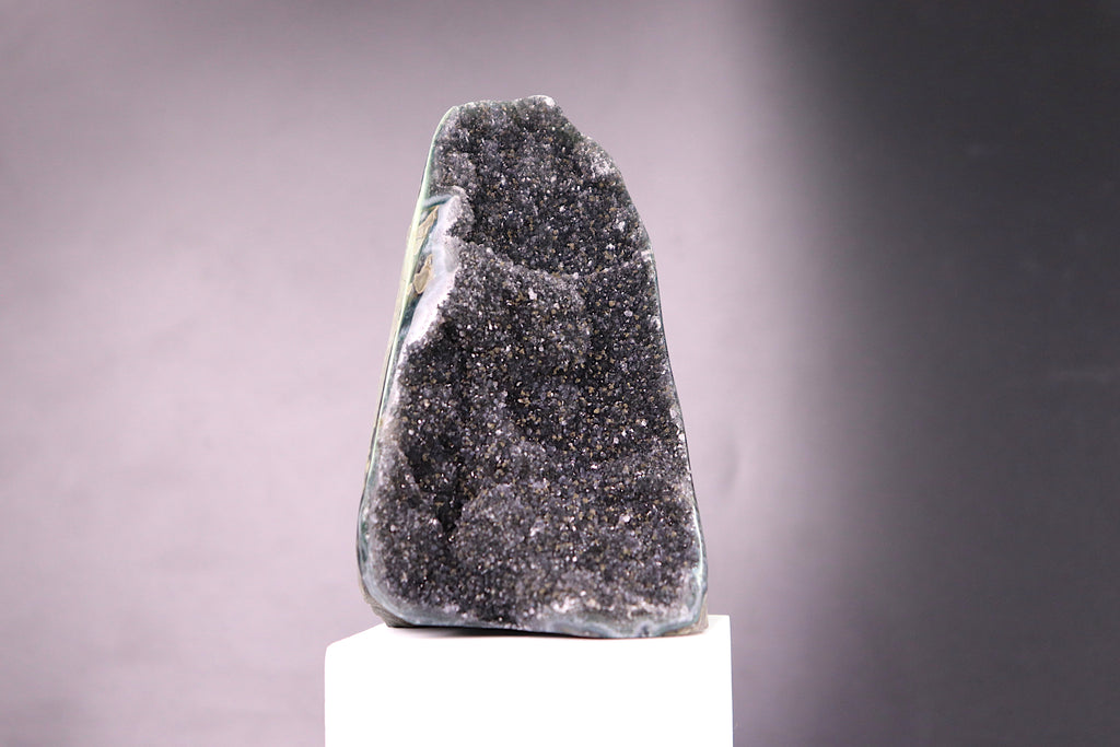 Black Amethyst Cut Base