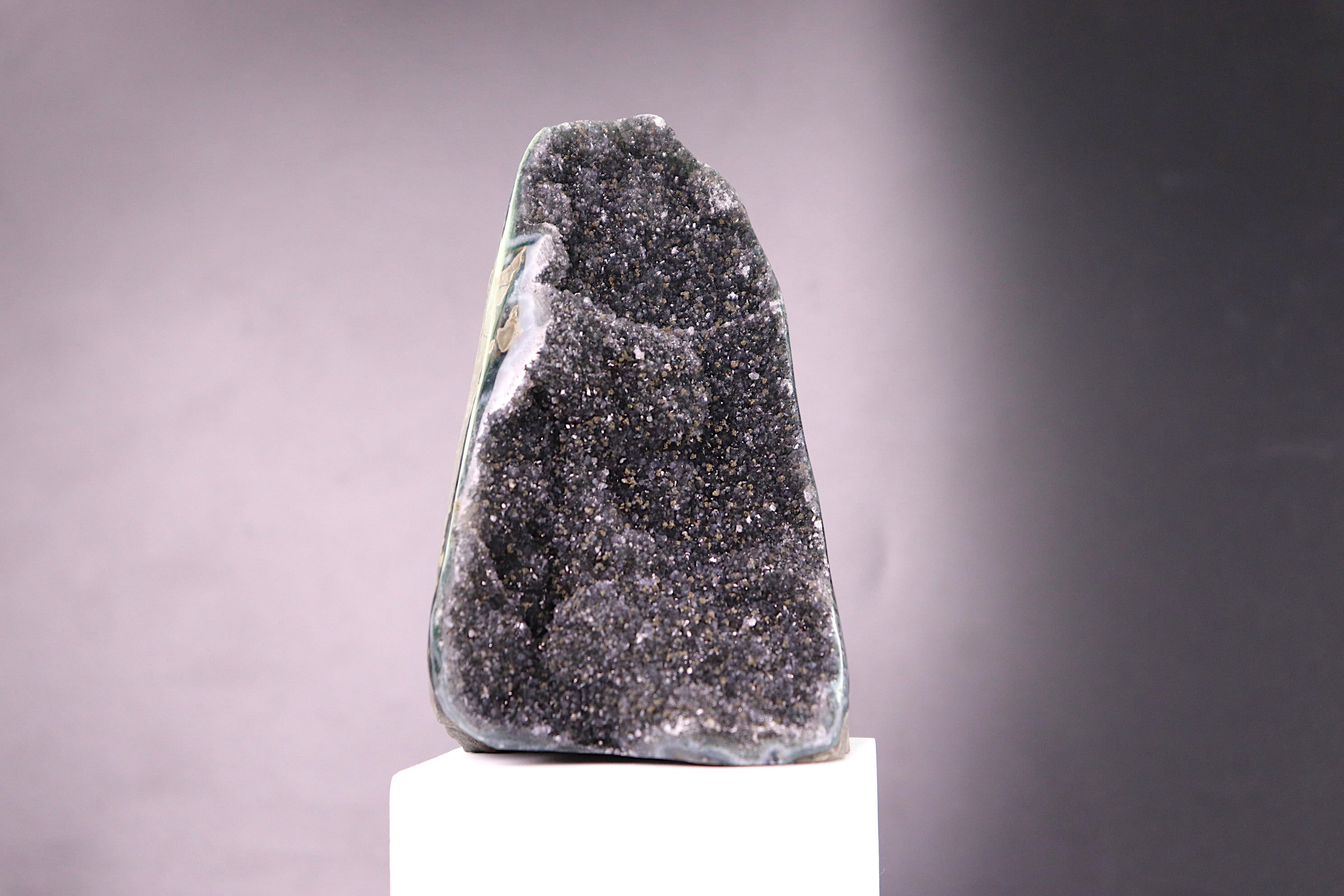 Black Amethyst Cut Base