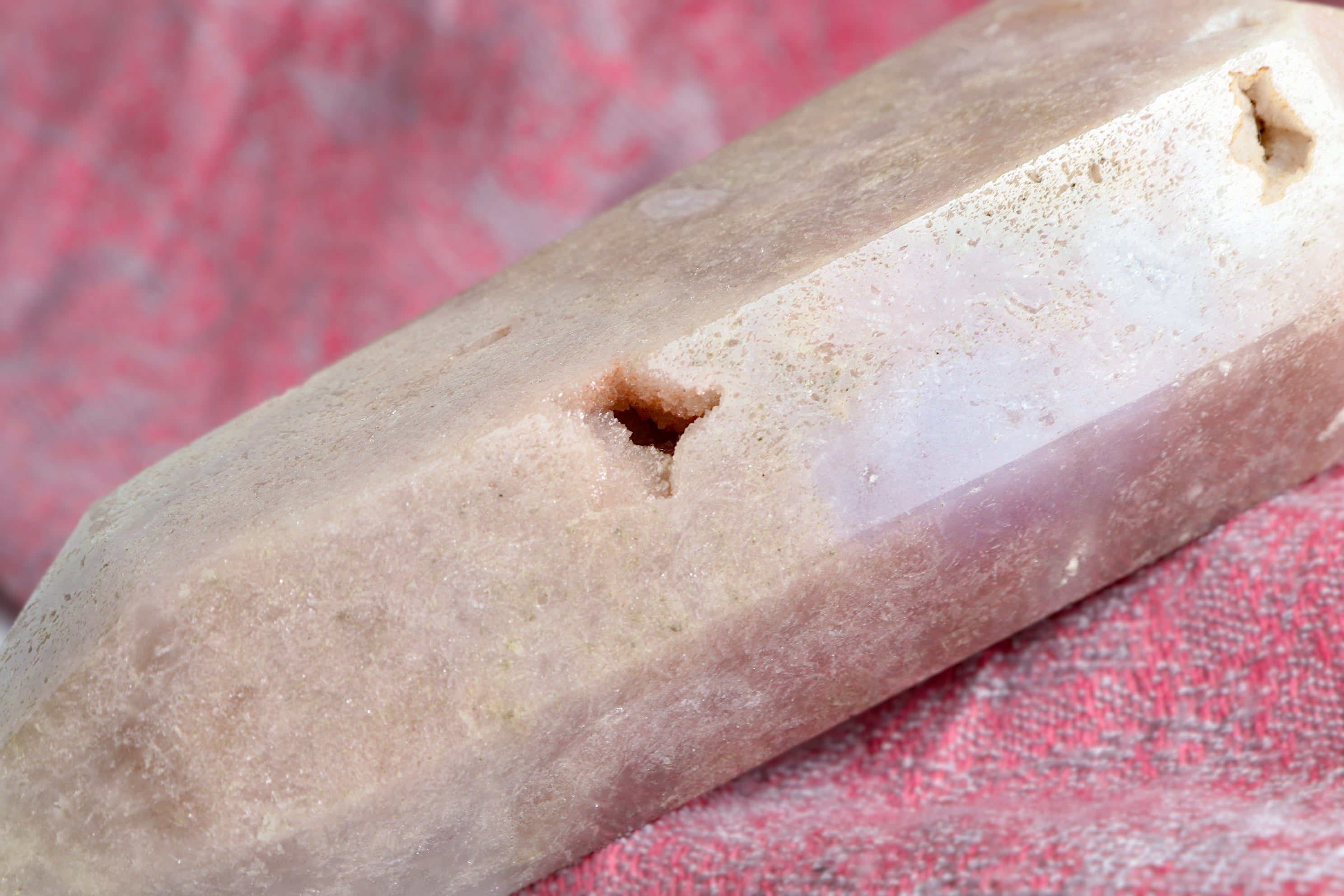 Pink Amethyst Double Terminated