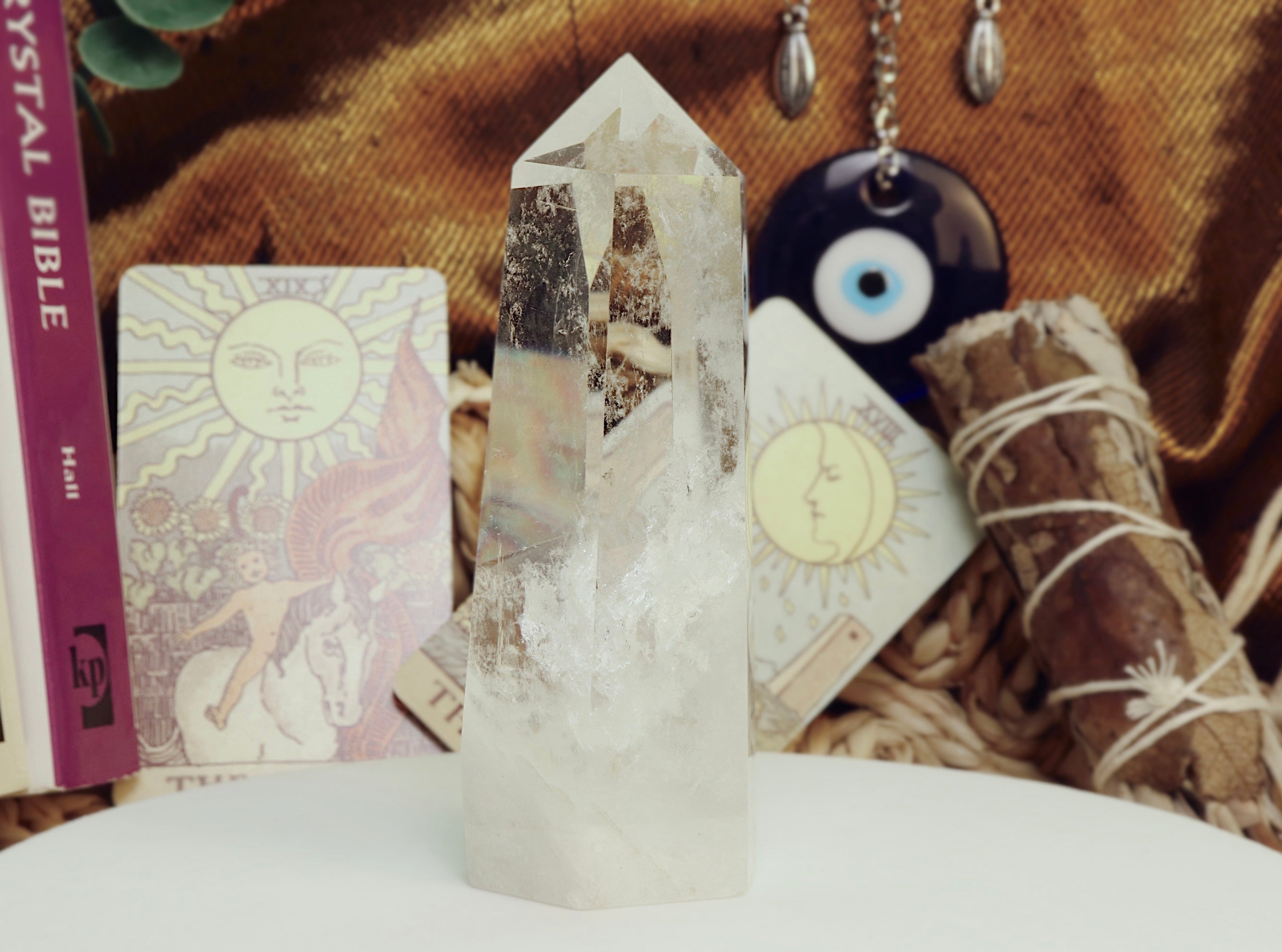Clear Quartz Tower