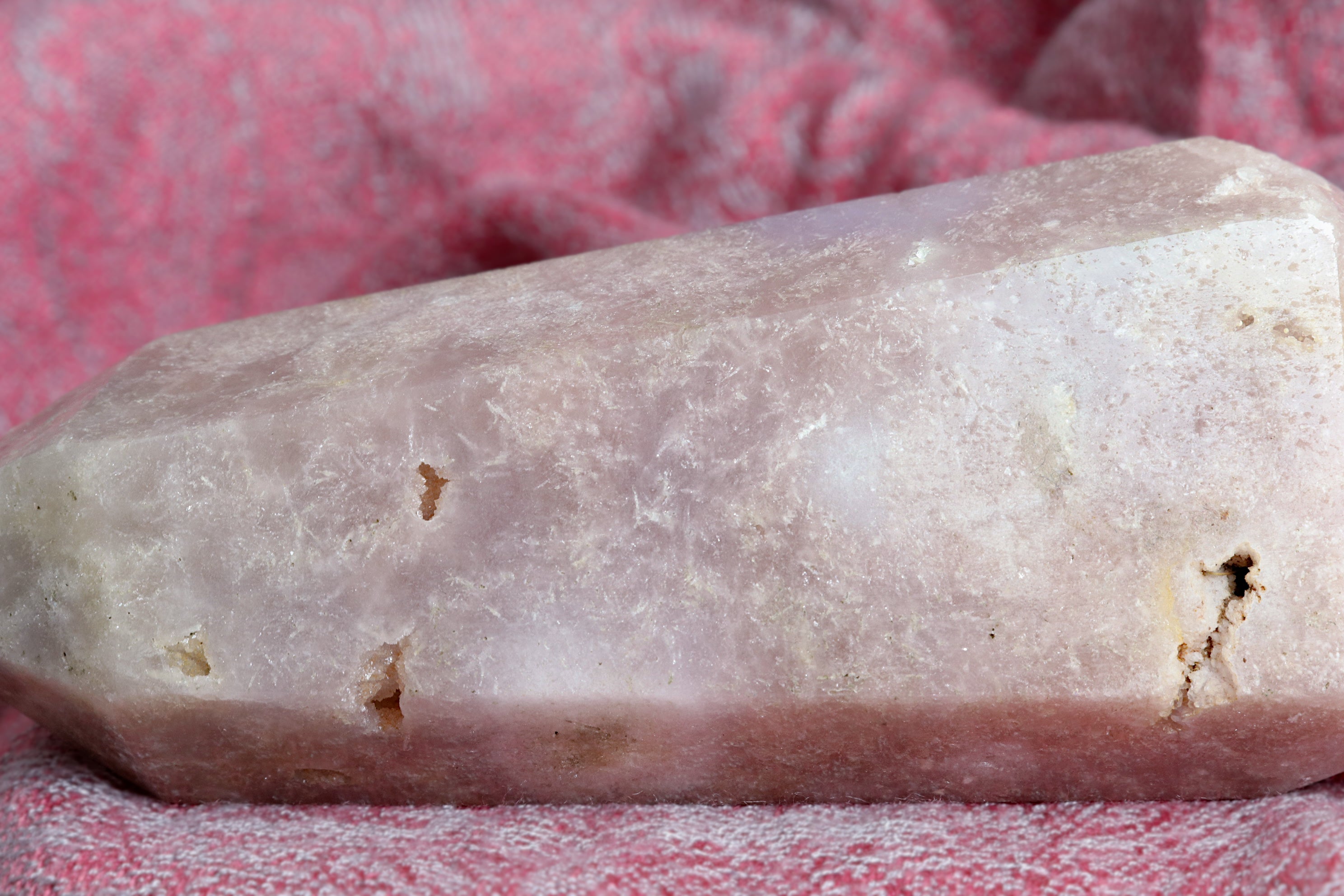 Pink Amethyst Double Terminated