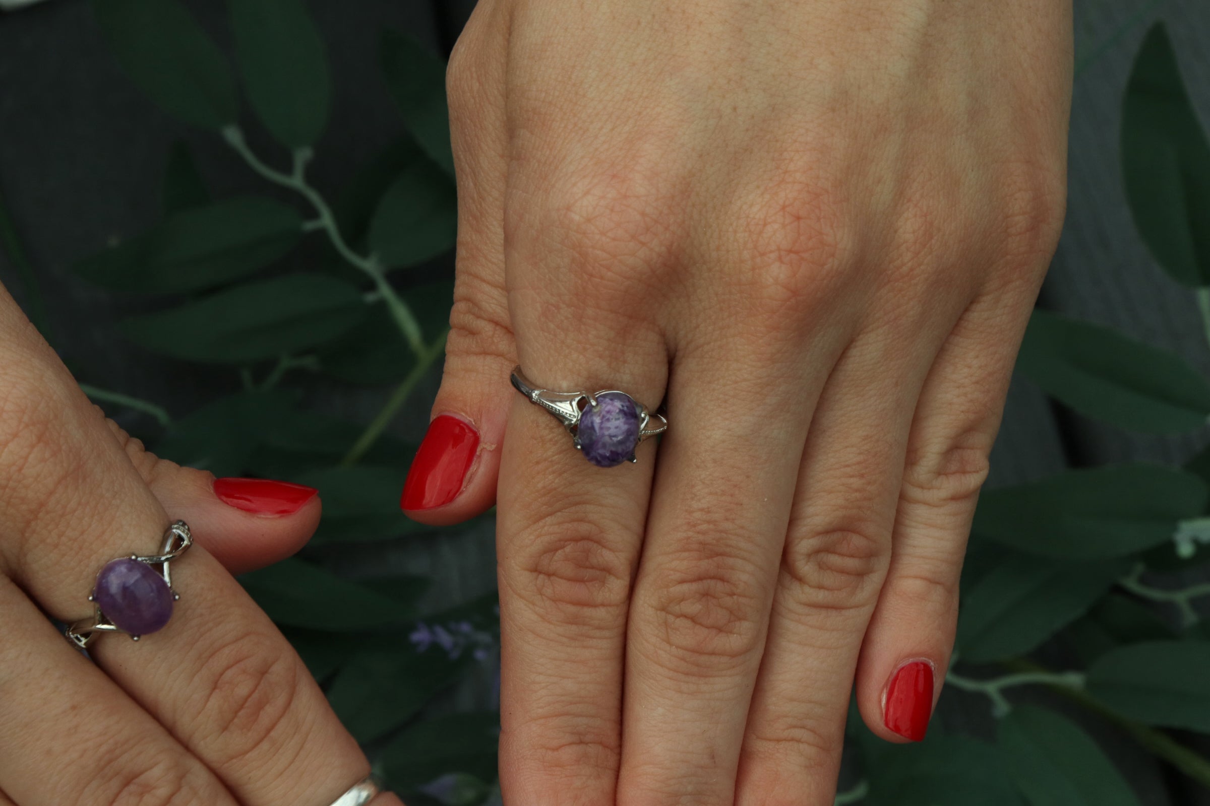 Charoite Ring