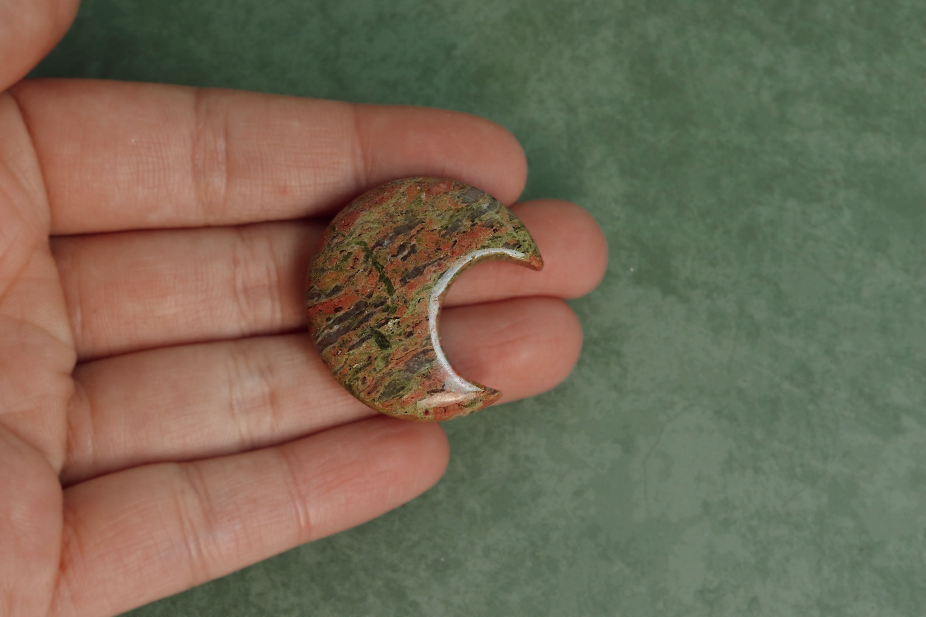 Unakite Moon