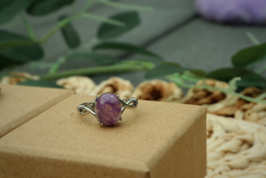 Charoite Ring