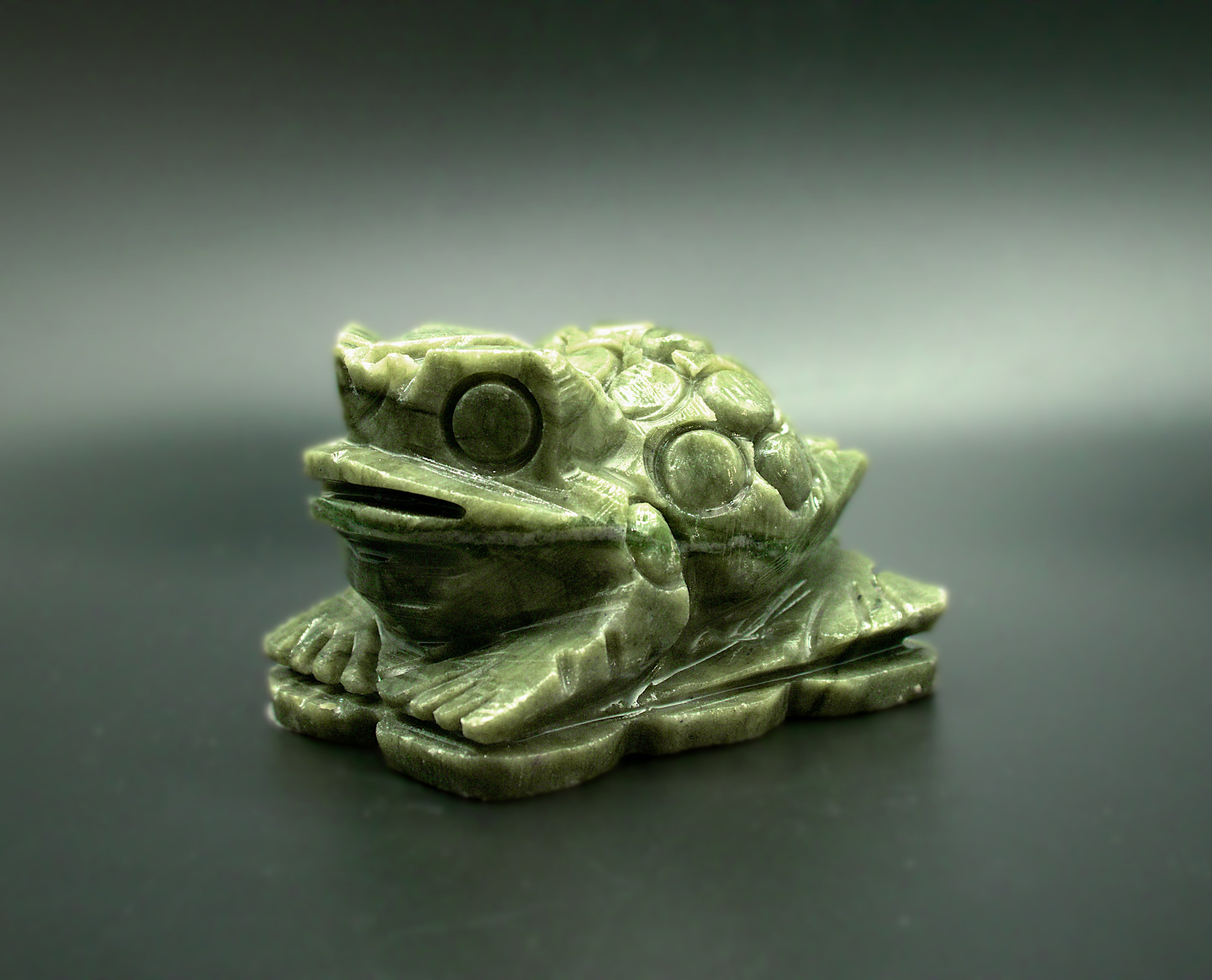 Nephrite Jade Money Frog