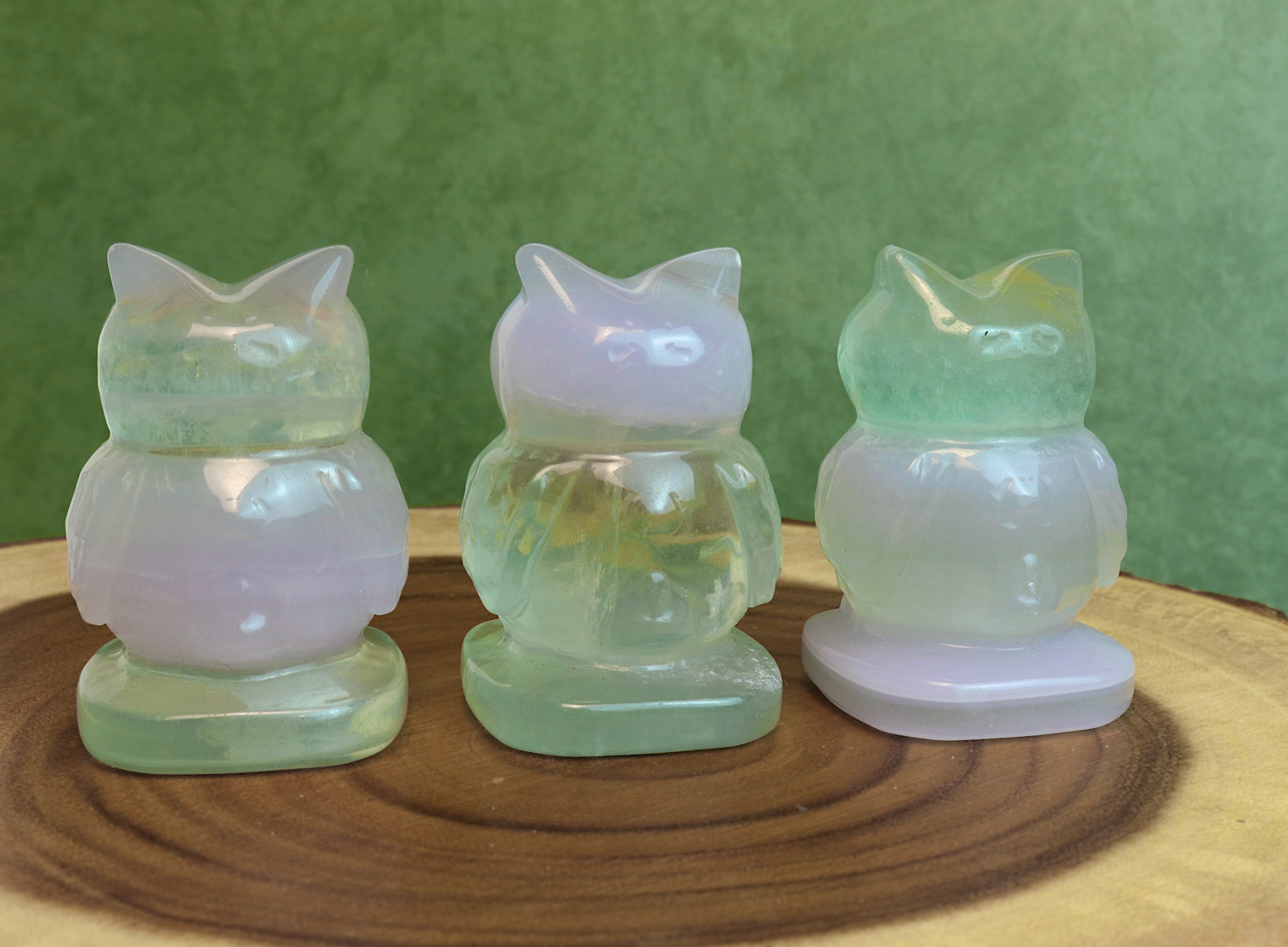 Fluorite Owl