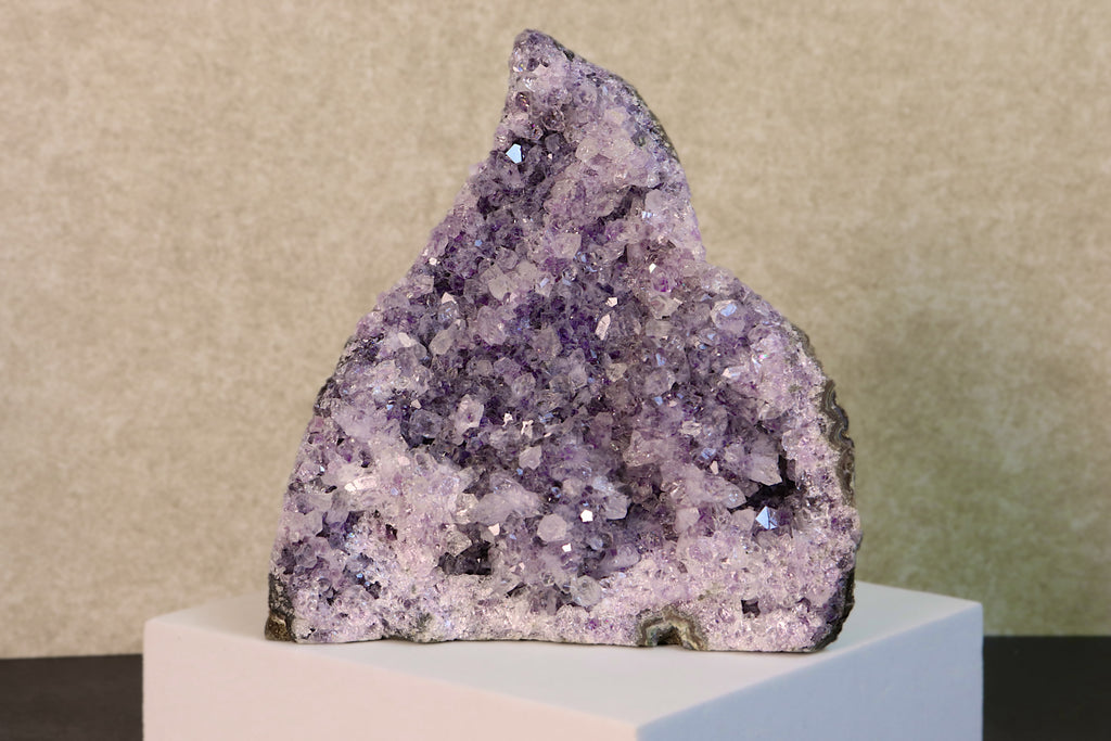 Amethyst Flame Cluster