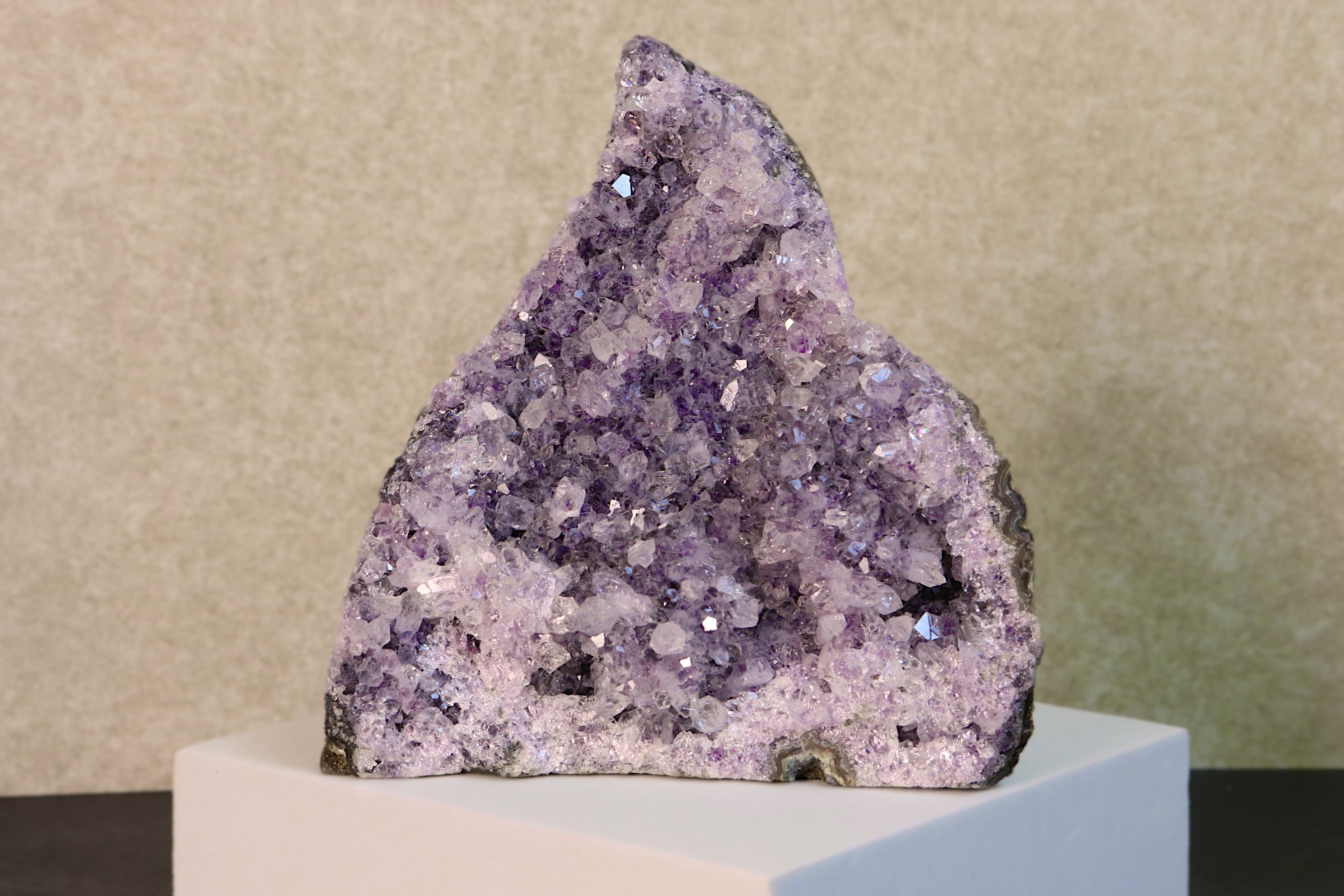Amethyst Flame Cluster