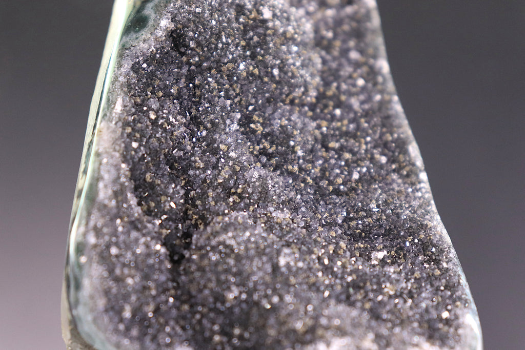Black Amethyst Cut Base