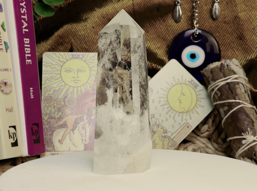 Clear Quartz Tower