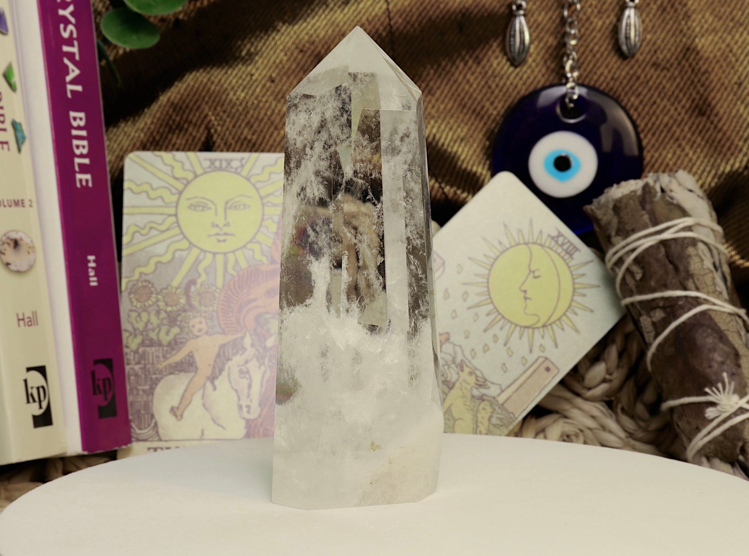 Clear Quartz Tower